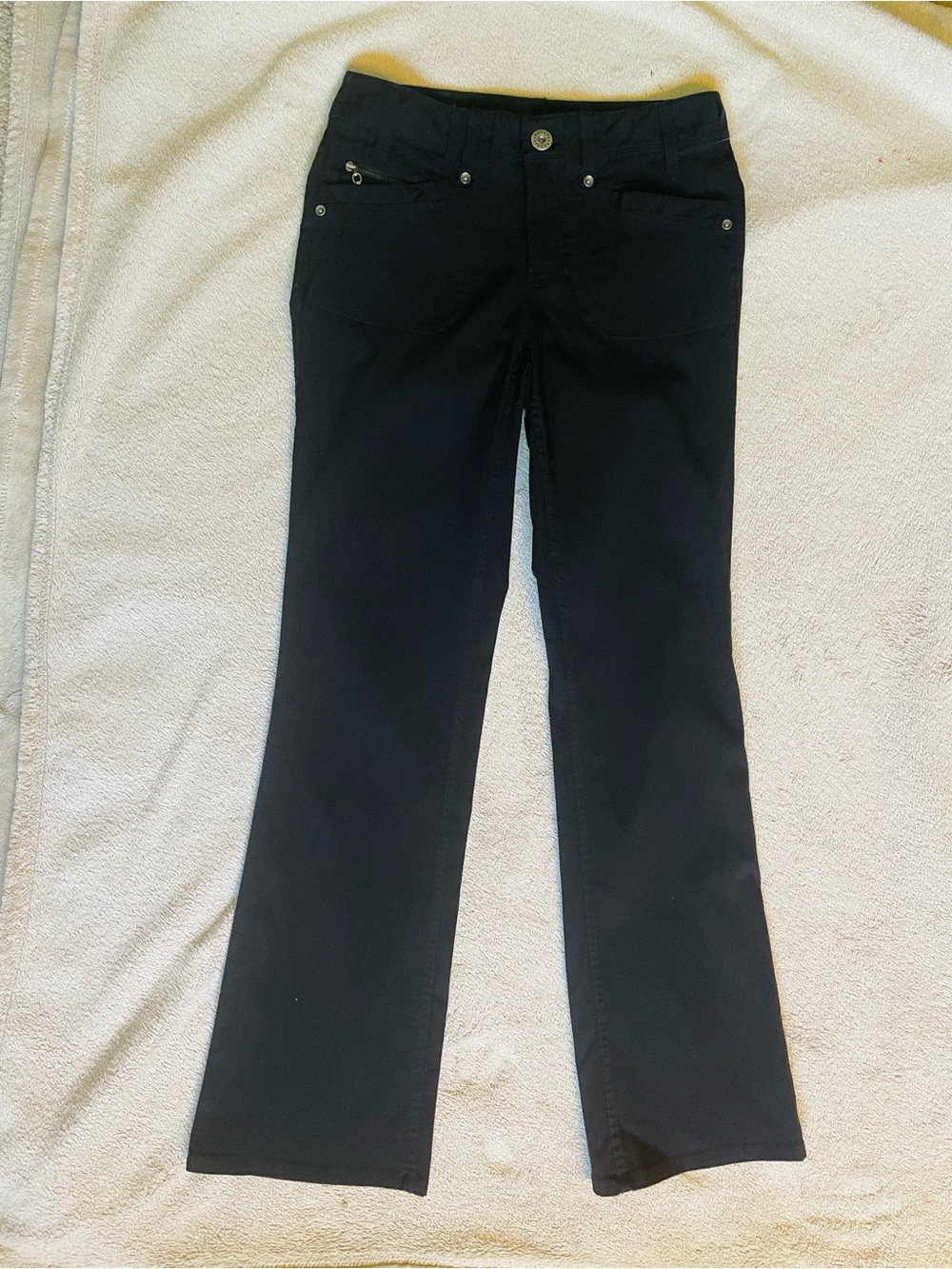 Axcess by Liz Claiborne Women's Black Stretch Bootcut Pants Size 4